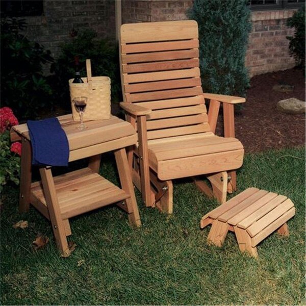 Gardencare Cedar Twin Ponds Rocking Glider Chair Set GA3370306 - main
